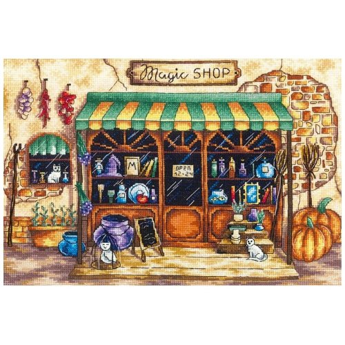(image for) Magic Shop Counted Cross Stitch Kit